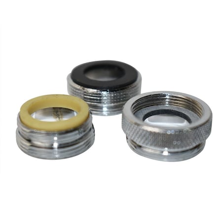 Thrifco Plumbing Aerator Adapter Assembly Set Lead Free Brass, 1.5 GPM 4400399